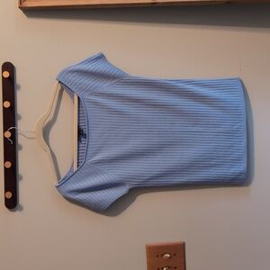 Ann Taylor Ribbed Dress Shirt XL